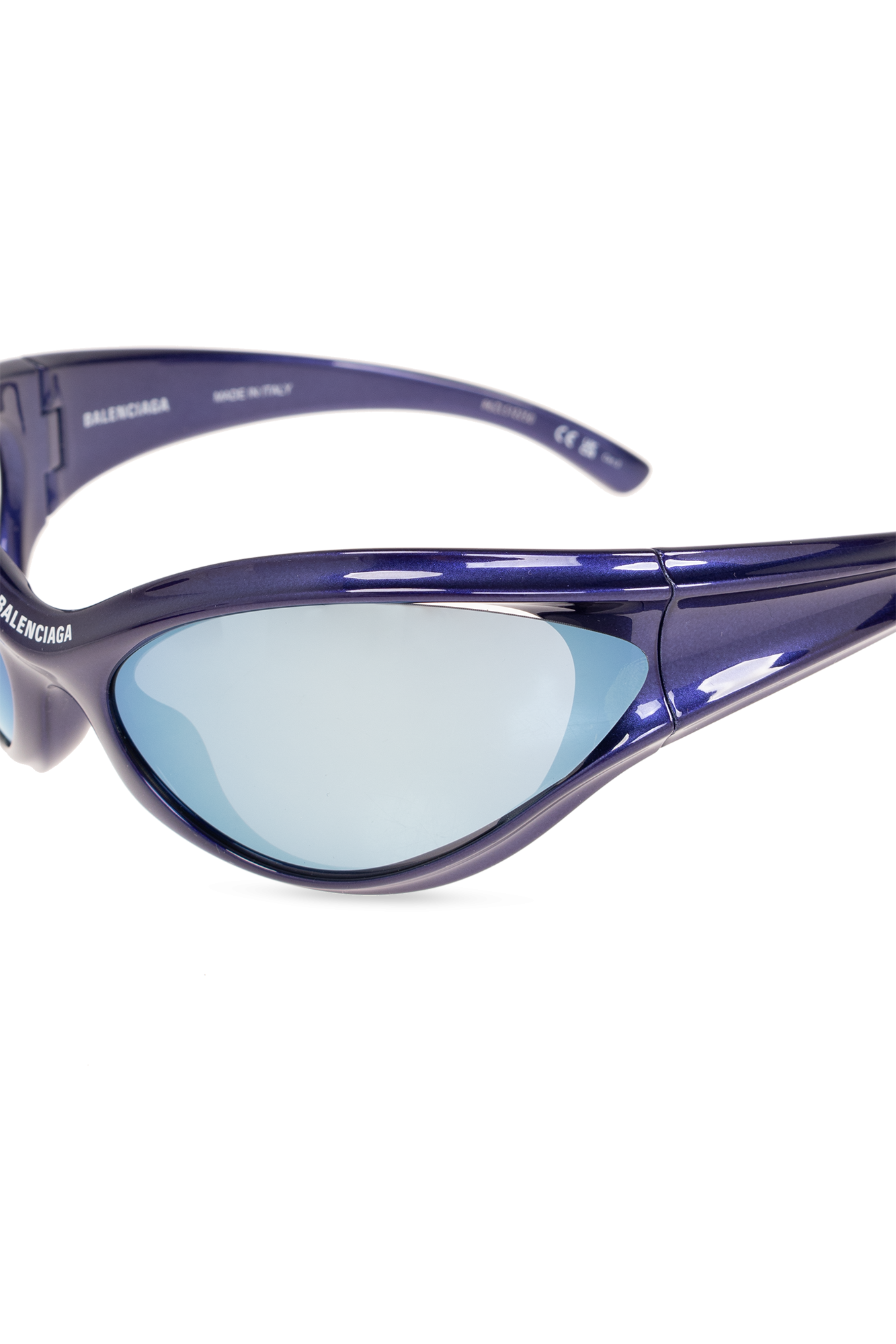 【BALENCIAGA】 DYNAMO ROUND Balenciaga Men's' Dynamo Round Sunglasses in Black | LN-CC®